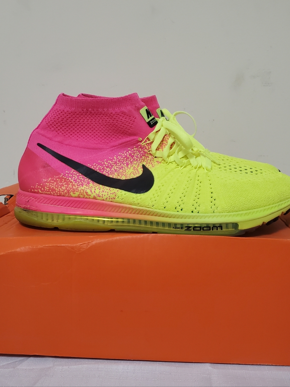 Nike Zoom All Out Flyknit Unlimited Mens Size 11